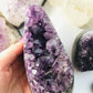 Amethyst Crystal Druzy Geode