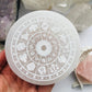 Selenite Crystal Zodiac Charger