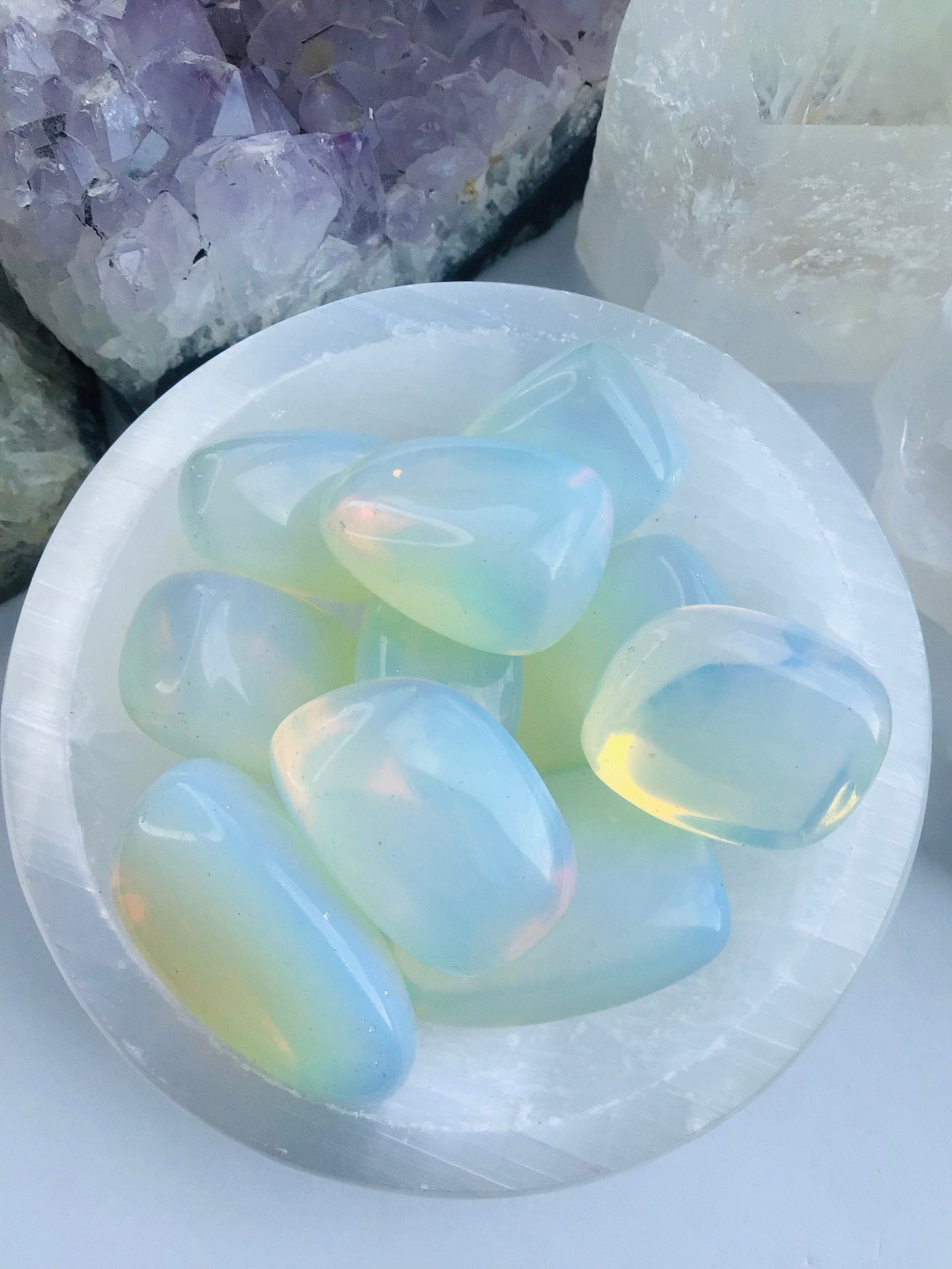 Opalite Tumblestone Crystal Magic Stone