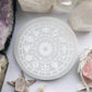 Selenite Crystal Zodiac Charger