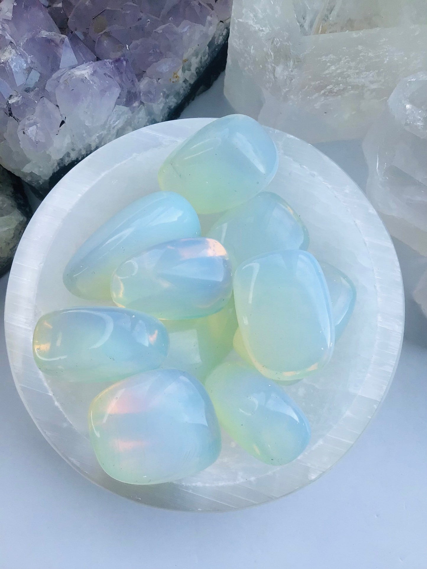 Opalite Tumblestone Crystal Magic Stone