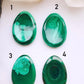 Malachite Worry Stone - Crystal Malachite Stress Anxiety Relief Stone