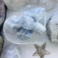 Blue Calcite Rough Crystal