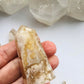 Flower Agate Tower Crystal Point - New Beginnings- Joy