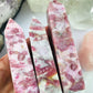 Pink Tourmaline Crystal Tower