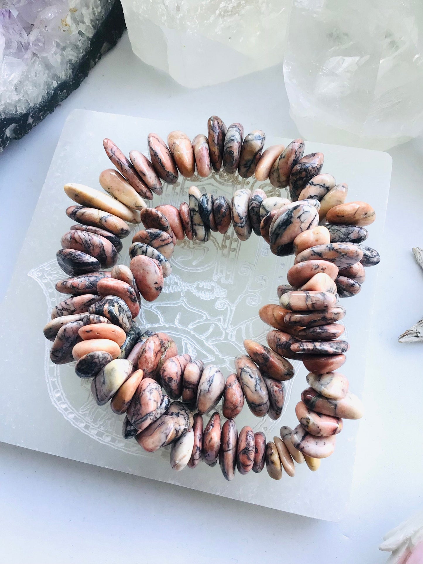 Picture Jasper Crystal Bracelet