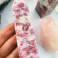 Pink Tourmaline Crystal Tower