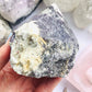 Lepidolite Point Crystal Rough Base with Polished Top