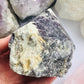 Lepidolite Point Crystal Rough Base with Polished Top