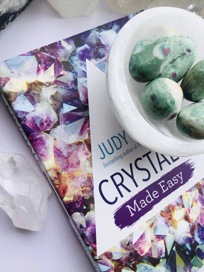 Crystal Book Crystals Made Easy - Judy Hall