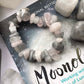 Luna Rose Crystal Chunky Bracelet -Polished Luna Rose Love , Peace Crystal