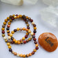 Mookaite Bead Crystal Bracelet
