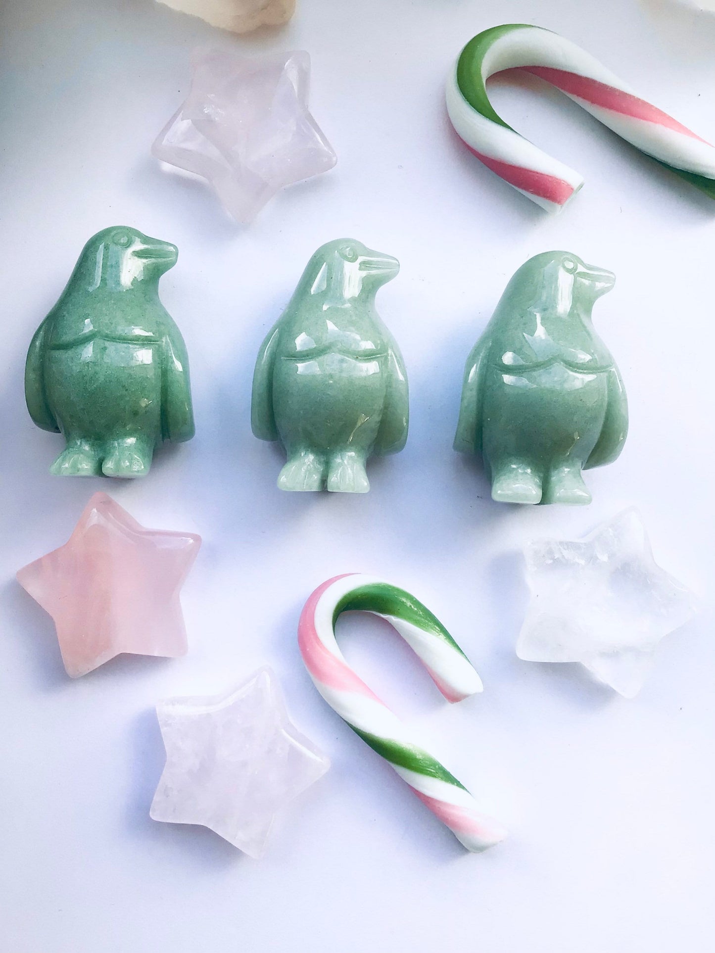 Green Aventurine Crystal Penguin