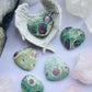Ruby In Fuchsite Heart
