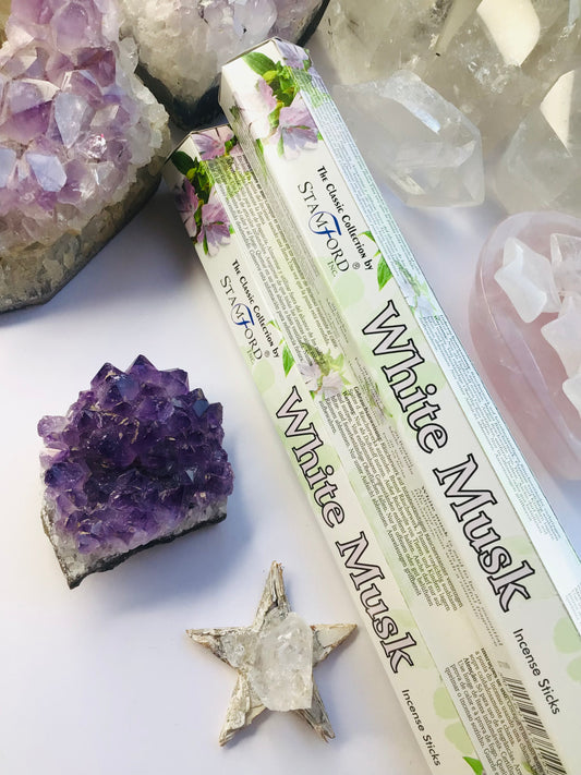 White Musk Incense Sticks