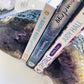 Amethyst Crystal Bookends