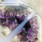 Amethyst Crystal Bookends