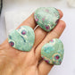 Ruby In Fuchsite Heart