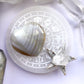 Flint Crystal Hand Carved Puff Heart - Flint Heart