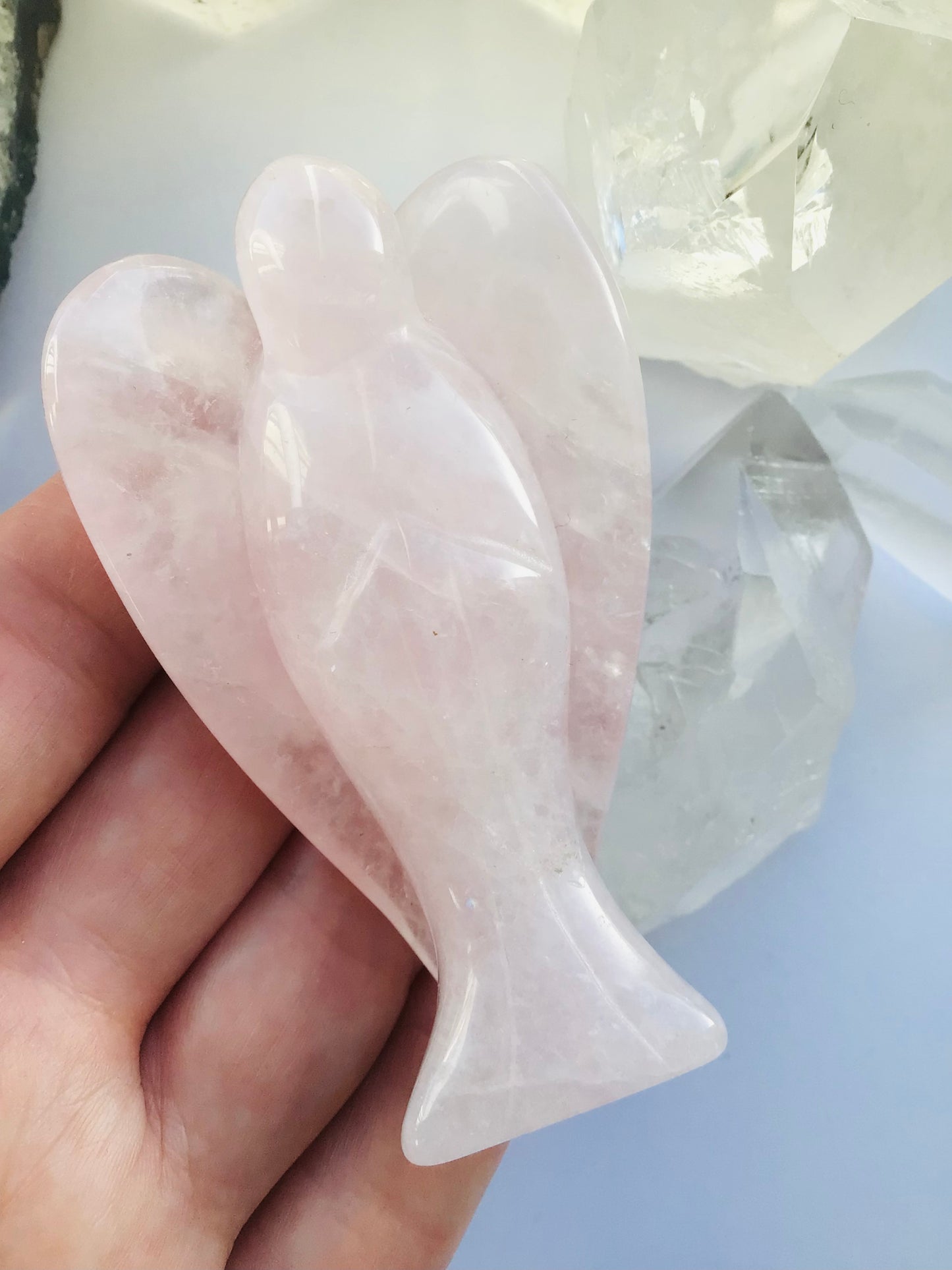 Rose Quartz Angel