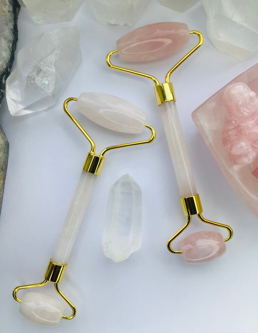 Rose Quartz Facial Roller